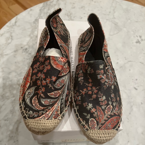 Isabel Marant Etoile Paisley Print Espadrilles - Picture 3 of 6